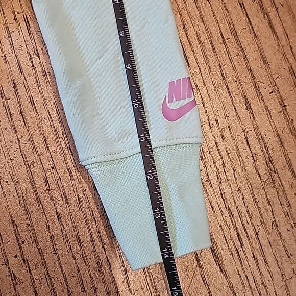 Mint green Nike sweater girls size 4 XS - Picture 7 of 11